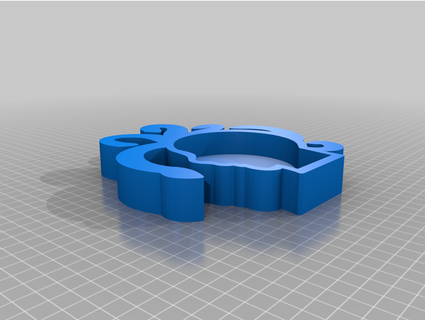 2d medusa tray basicthingsnsuch 3d print model - Mito3D
