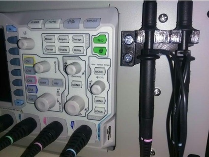 rigol rm-ds1000z oscilloscope probe holder user0180 3d print model - Mito3D