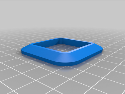 dish washer button guard mobiusl 3d print model - Mito3D