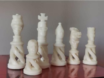king hill chess set emily1713 3d print model - Mito3D
