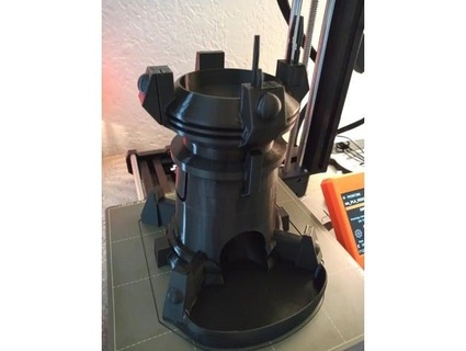 tau 40k dice tower supports herabek 3d print model - Mito3D