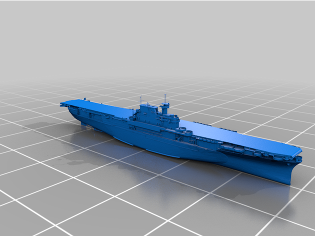 uss Unternehmen cv 6 subhunter59 3D print model - Mito3D