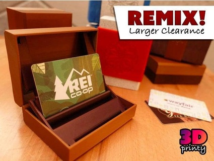 pop-up gift card box - larger clearance 3d-printy 3d print model - Mito3D