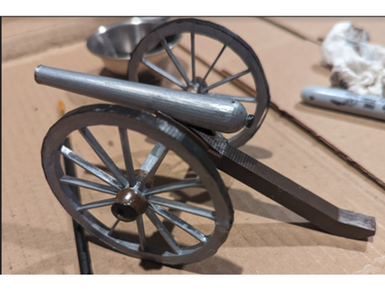 civil war cannon model repaired j7r3an 3d print model - Mito3D