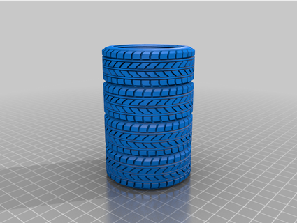 pneu pilhas diablo944 3d print model - Mito3D
