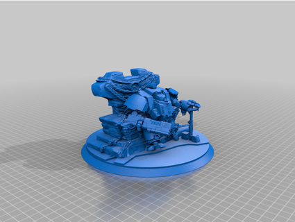 dreadnought throne wip speedyegg 3d print model - Mito3D