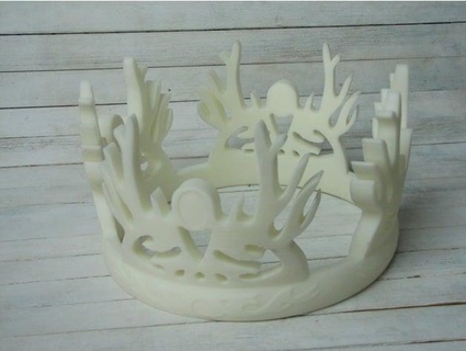 coroa rei Joffrey Baratheon leninsk3d 3d print model - Mito3D