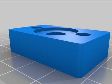 ender 3 belt bearing cover ricbru 3d print model - Mito3D