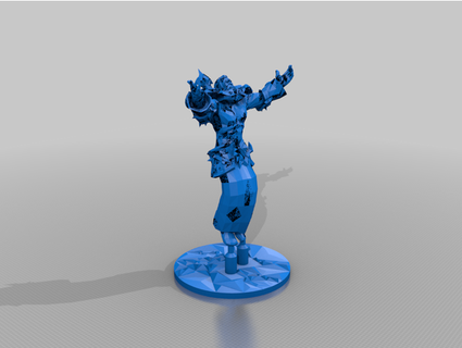 Welt Warcraft Priester azorazai elittlerouge 3d print model - Mito3D