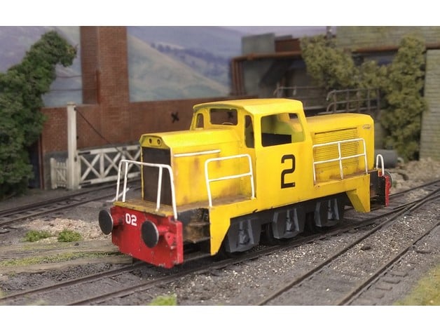 steelman locomotive ironmink 3D print model - Mito3D