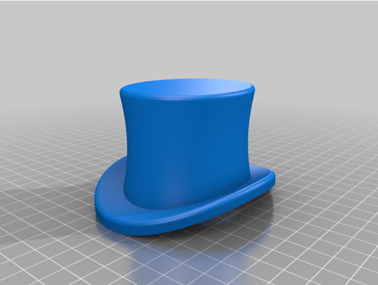 trailer coupling cover - top hat chimney sweeper boschlike 3d print model - Mito3D