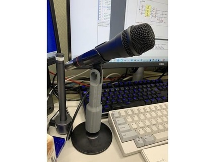 microphone stand extender fumimaker 3d print model - Mito3D