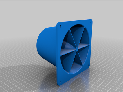 Ventilator Leichentuch 120mm Jamie 3d print model - Mito3D