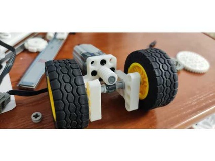 Lego teknik solucan dişli Konut ktm15 3d print model - Mito3D