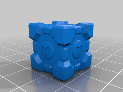 compagnon cube keycap phoque boeuf 3d print model - Mito3D