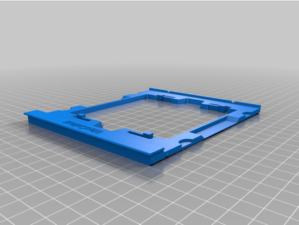 floppy disk jewel case insert maccollectbe 3d print model - Mito3D