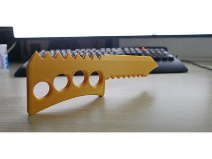 coltello coerenza ottone nocche thoajdv 3d print model - Mito3D