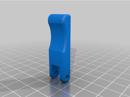 stribog folding charging handle rhatuat 3d print model - Mito3D