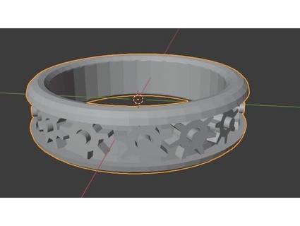 articulando engrenagem anel múltiplo tamanhos mystery40 3d print model - Mito3D