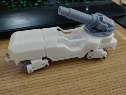 factorio artillery wagon masonghg 3d print model - Mito3D