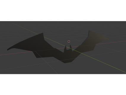 batarang batman 2022 sorteduracell 3d print model - Mito3D