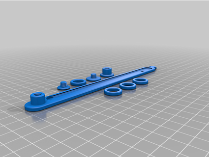 expandieren Nähen Spur simflex inspiriert Messung Falten Taste Löcher Schildsky 3d print model - Mito3D