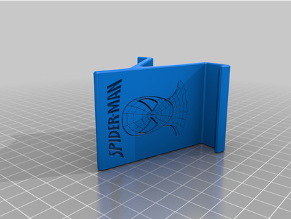 porta celular hombre araña fabio 3d print model - Mito3D