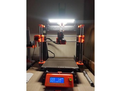 filamento guía rail LED prusa mk3 mk3s mk3s+ looping74 3d print model - Mito3D