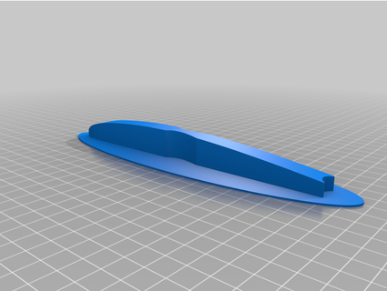 ar aile pro atterrissage déraper aveugle oracle 3d print model - Mito3D