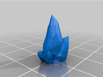 cristales tontamente 3d print model - Mito3D