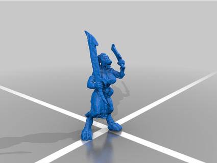 varkaanan blade dancers aschlauch 3d print model - Mito3D