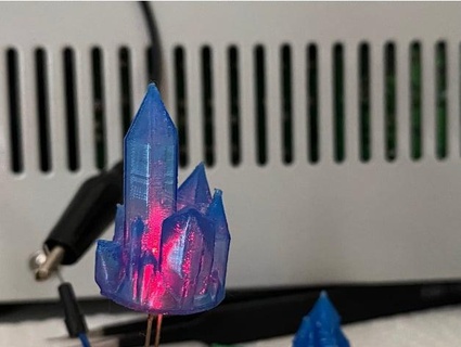 5mm Led ışık difüzör koğuş 3d print model - Mito3D