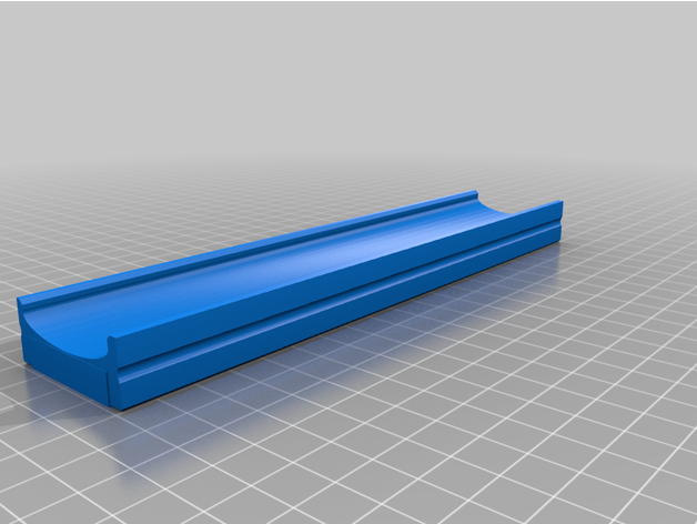 courrier duplo rail 20cm super poire 3D print model - Mito3D