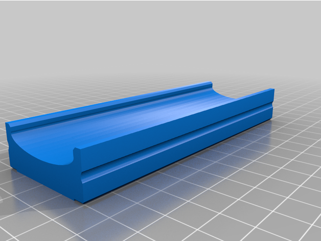 courrier duplo rail 12cm super poire 3D print model - Mito3D