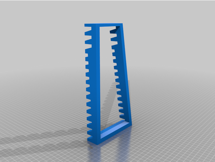 spanner rack - left hand indy4x 3d print model - Mito3D