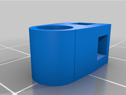 Abstand Kabelbinder Block regitalli 3d print model - Mito3D