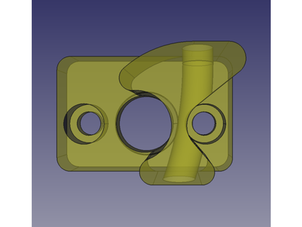ender 3 metal extruder filament guide lead screw updated 291221 - nikoxio 3d print model - Mito3D