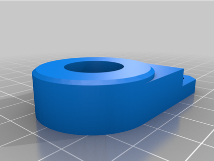 16mm rulman Kulp destek garaj çılgınlığı 3d print model - Mito3D