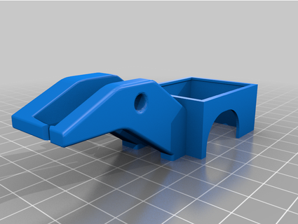 cr6-se filament sensor roller guide top feed bhast2 3d print model - Mito3D