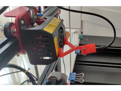 endoscope monter cr 10s pro mitutoyoraytek 3d print model - Mito3D