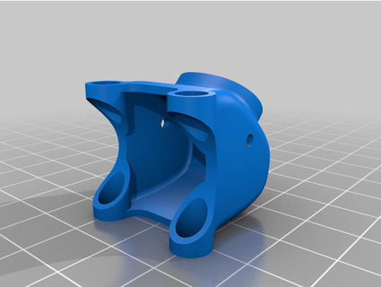 zurückschalten Profi Kamera Halter Unterstützung 25mm Abstand Höhe 45 Grad nadavau 3d print model - Mito3D