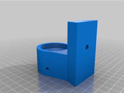 m42 Linse 125 Adapter Kameras planetarisch 125mm Fokus vixen plate Stativ montieren 3d pritnable Objektivrevolver Merkur 3d print model - Mito3D