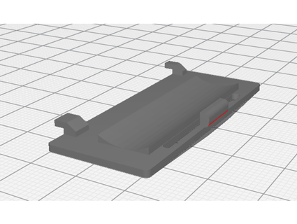 microsoft fio Móvel rato 1000 bateria cobrir bainha mustafa41426 3d print model - Mito3D