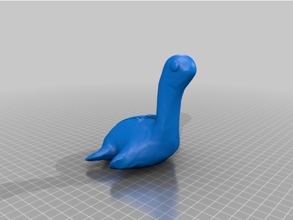 nessie friend abysseyes 3d print model - Mito3D