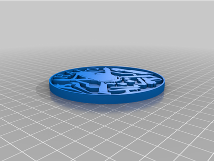 Halo Coaster zandar2187 3d print model - Mito3D