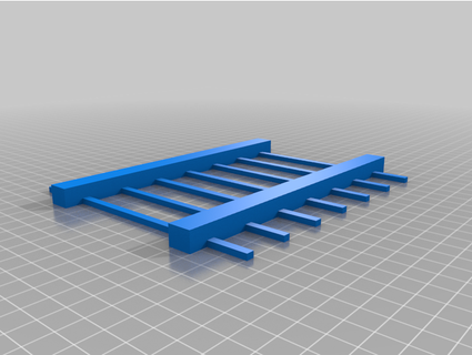 rails playmobil delorean nenewe 3d print model - Mito3D