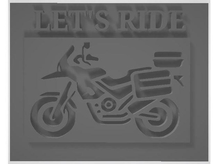 touring motorcycle emrecanhoca 3d print model - Mito3D
