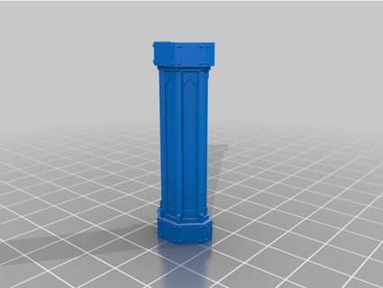 piliers clôtures ingvarsson 3d print model - Mito3D
