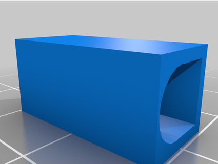 anycubic vyper sensor extruder tube conector sonrisa 3d print model - Mito3D