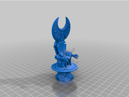 new throne cleo gilieart 3d print model - Mito3D